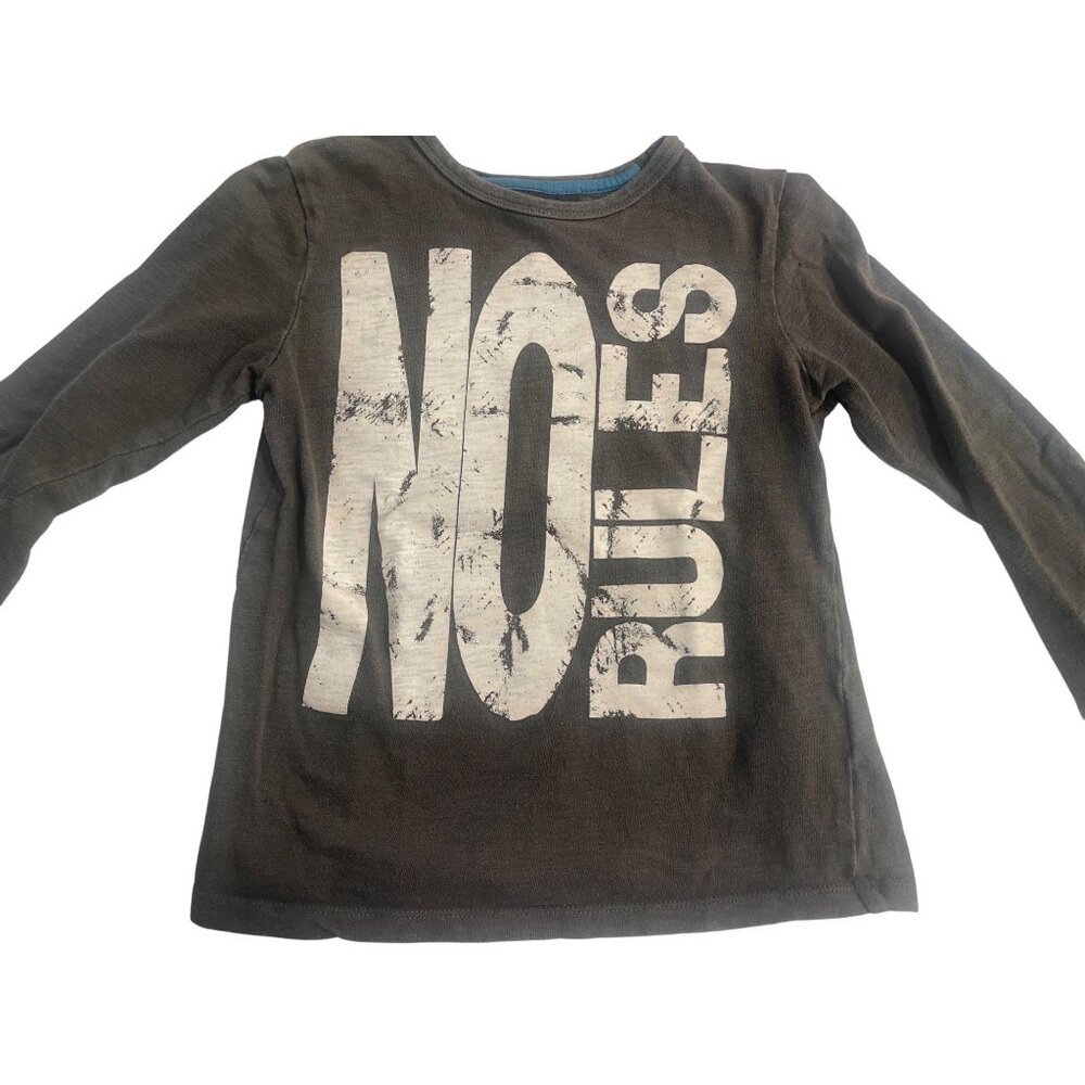 MEXX No Rules Boys Cotton Tee 4-6 Olive Green
